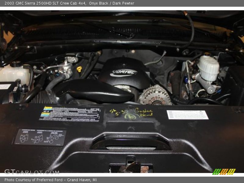 Onyx Black / Dark Pewter 2003 GMC Sierra 2500HD SLT Crew Cab 4x4