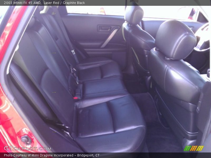 Laser Red / Graphite Black 2003 Infiniti FX 45 AWD