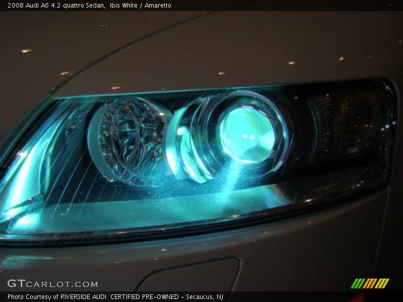 Ibis White / Amaretto 2008 Audi A6 4.2 quattro Sedan