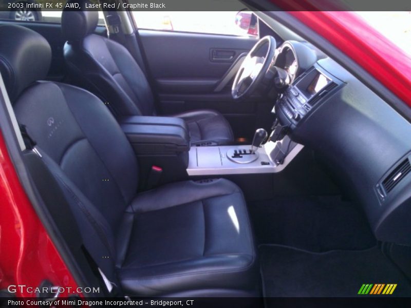 Laser Red / Graphite Black 2003 Infiniti FX 45 AWD
