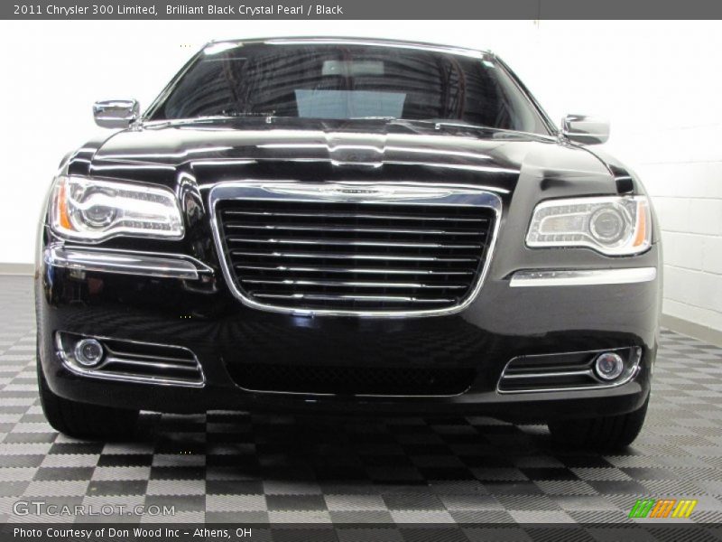 Brilliant Black Crystal Pearl / Black 2011 Chrysler 300 Limited