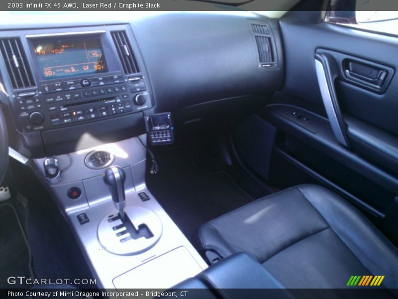 Laser Red / Graphite Black 2003 Infiniti FX 45 AWD