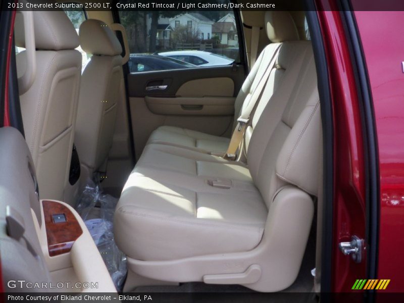 Crystal Red Tintcoat / Light Cashmere/Dark Cashmere 2013 Chevrolet Suburban 2500 LT
