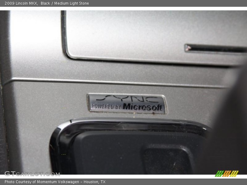 Black / Medium Light Stone 2009 Lincoln MKX