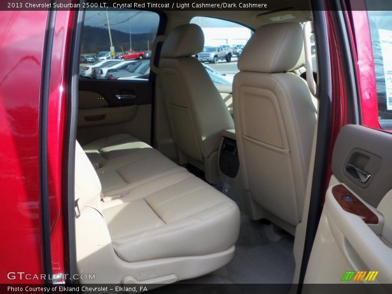 Crystal Red Tintcoat / Light Cashmere/Dark Cashmere 2013 Chevrolet Suburban 2500 LT