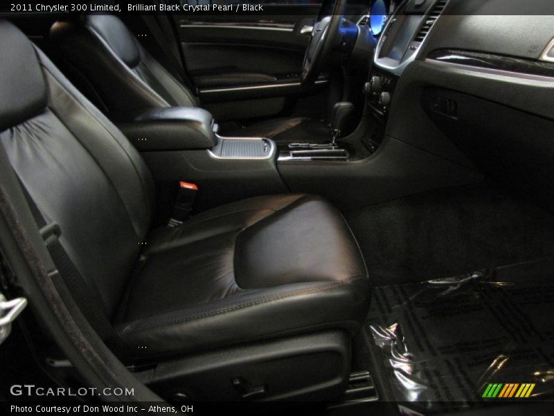 Brilliant Black Crystal Pearl / Black 2011 Chrysler 300 Limited
