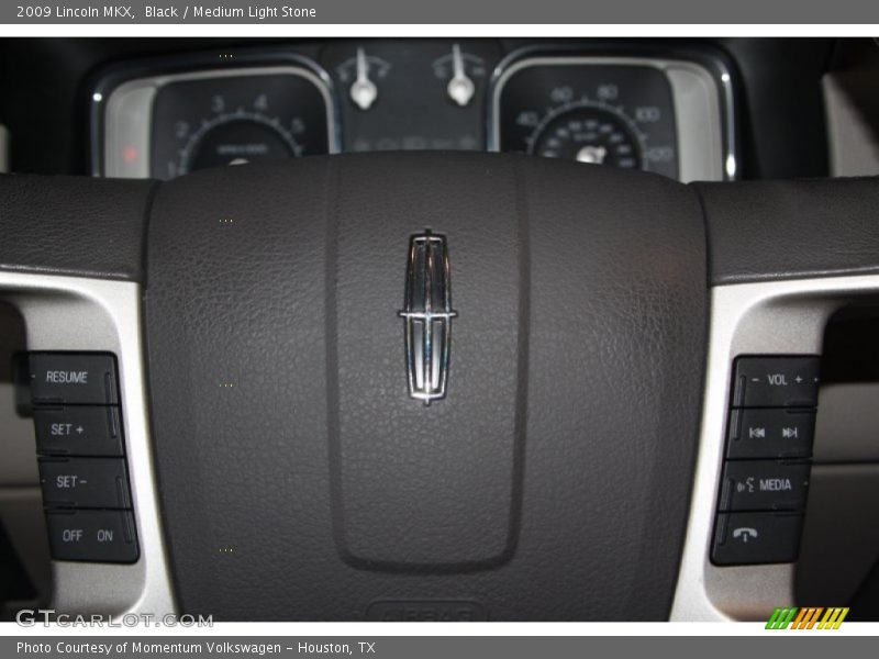 Black / Medium Light Stone 2009 Lincoln MKX