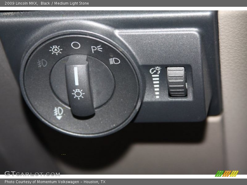Black / Medium Light Stone 2009 Lincoln MKX