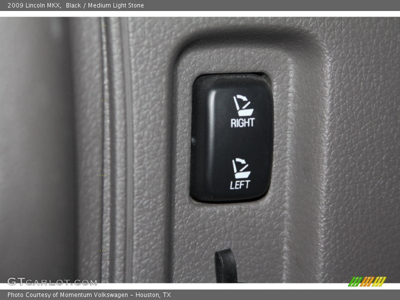 Black / Medium Light Stone 2009 Lincoln MKX