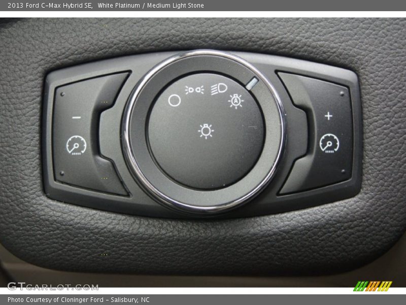 White Platinum / Medium Light Stone 2013 Ford C-Max Hybrid SE