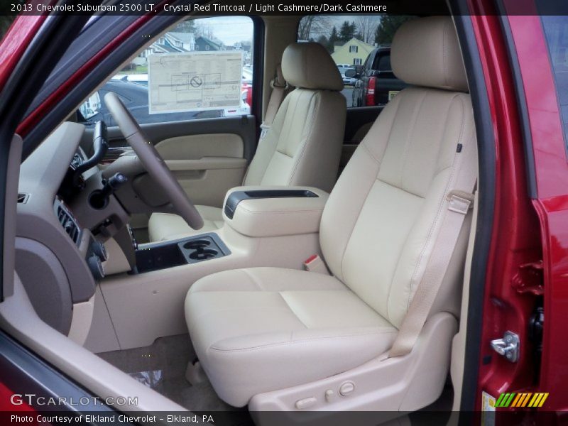 Front Seat of 2013 Suburban 2500 LT