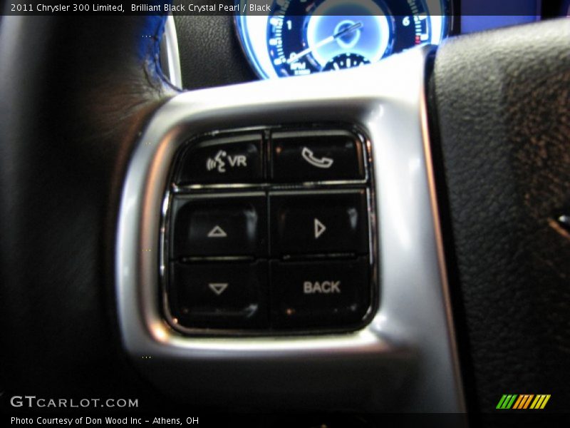 Brilliant Black Crystal Pearl / Black 2011 Chrysler 300 Limited