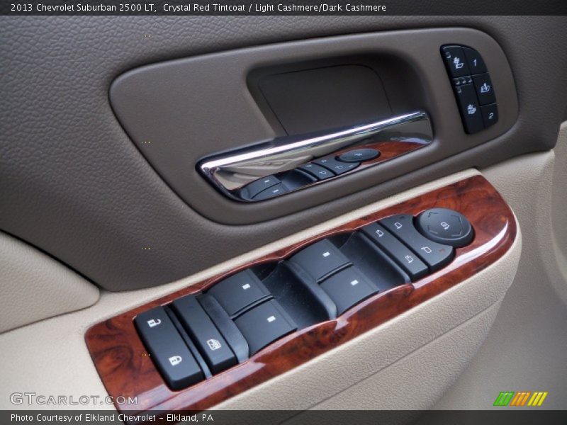 Controls of 2013 Suburban 2500 LT
