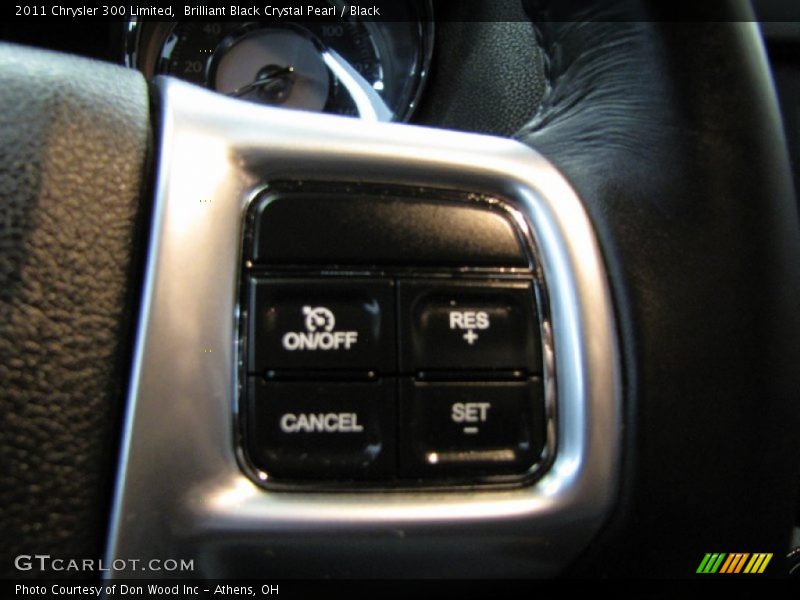 Brilliant Black Crystal Pearl / Black 2011 Chrysler 300 Limited