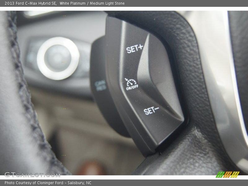 White Platinum / Medium Light Stone 2013 Ford C-Max Hybrid SE