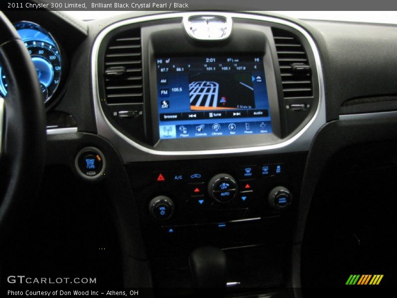 Brilliant Black Crystal Pearl / Black 2011 Chrysler 300 Limited