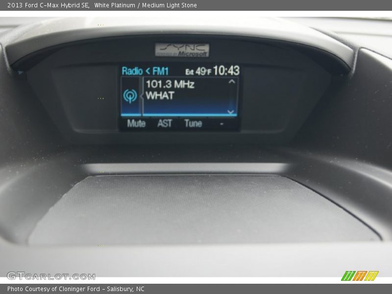 White Platinum / Medium Light Stone 2013 Ford C-Max Hybrid SE