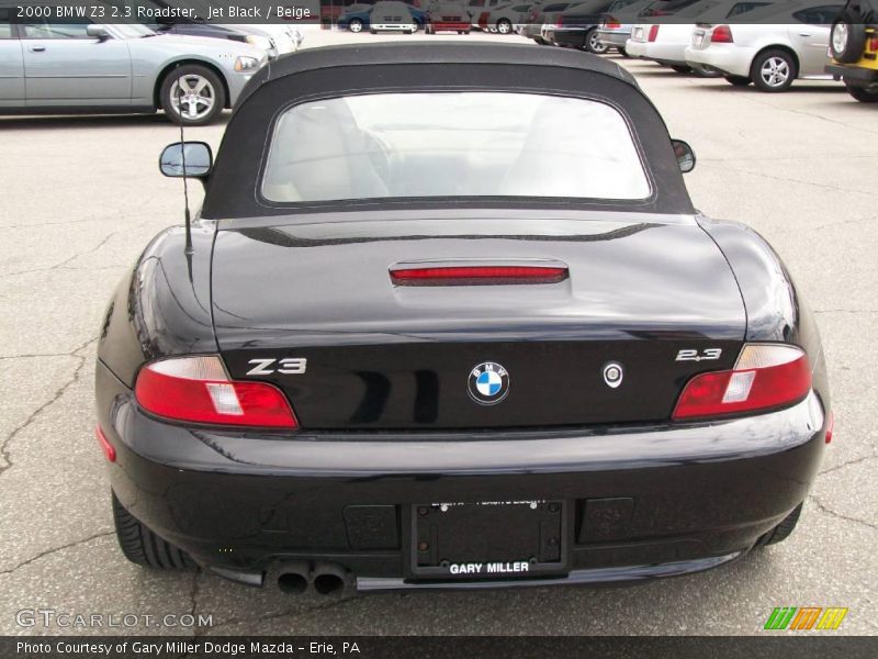 Jet Black / Beige 2000 BMW Z3 2.3 Roadster
