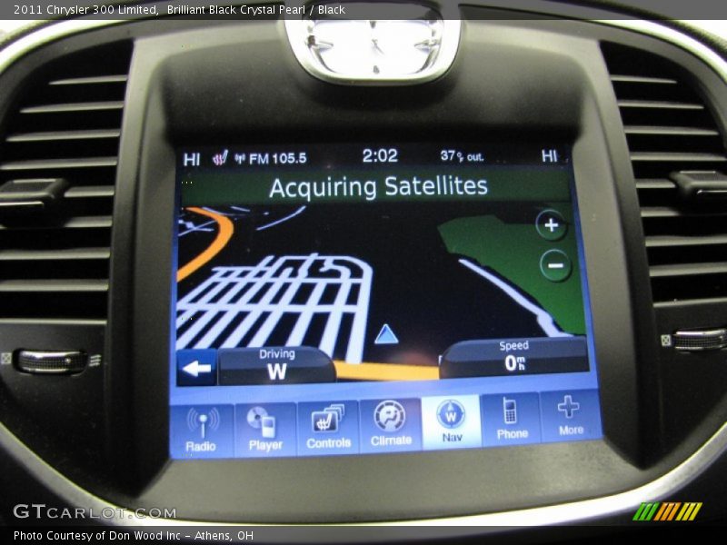 Navigation of 2011 300 Limited