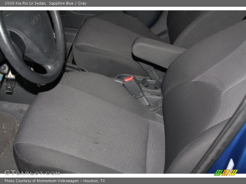 Sapphire Blue / Gray 2009 Kia Rio LX Sedan