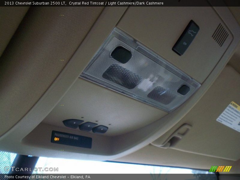 Crystal Red Tintcoat / Light Cashmere/Dark Cashmere 2013 Chevrolet Suburban 2500 LT