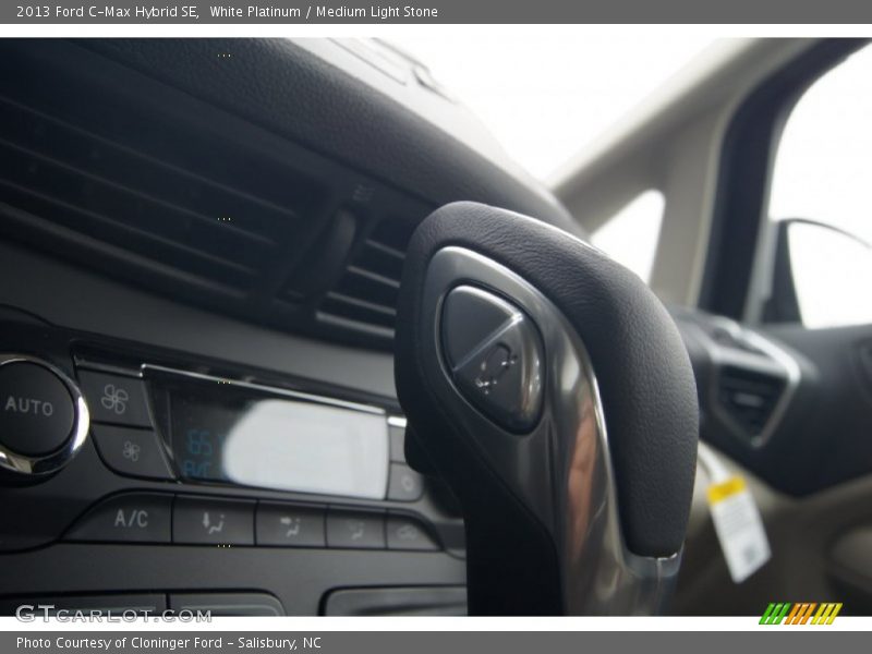 White Platinum / Medium Light Stone 2013 Ford C-Max Hybrid SE