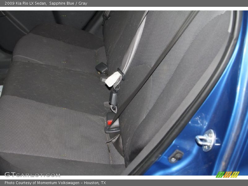 Sapphire Blue / Gray 2009 Kia Rio LX Sedan