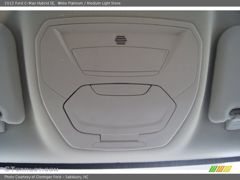 White Platinum / Medium Light Stone 2013 Ford C-Max Hybrid SE