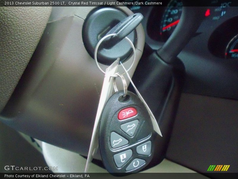 Keys of 2013 Suburban 2500 LT