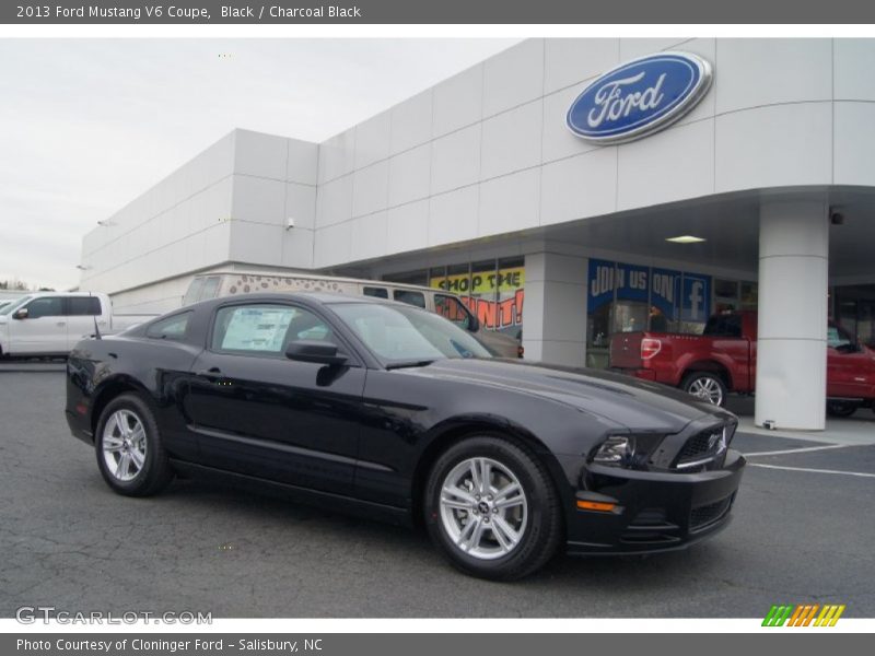 Black / Charcoal Black 2013 Ford Mustang V6 Coupe