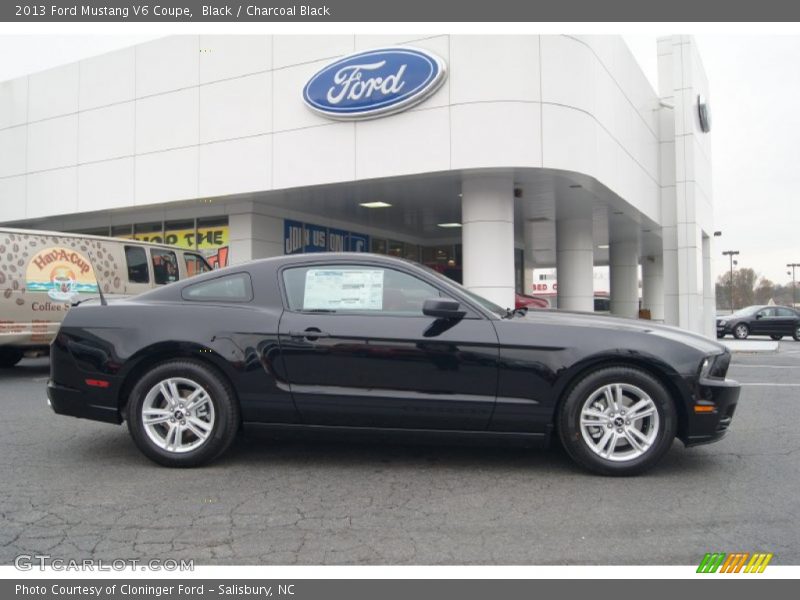 Black / Charcoal Black 2013 Ford Mustang V6 Coupe