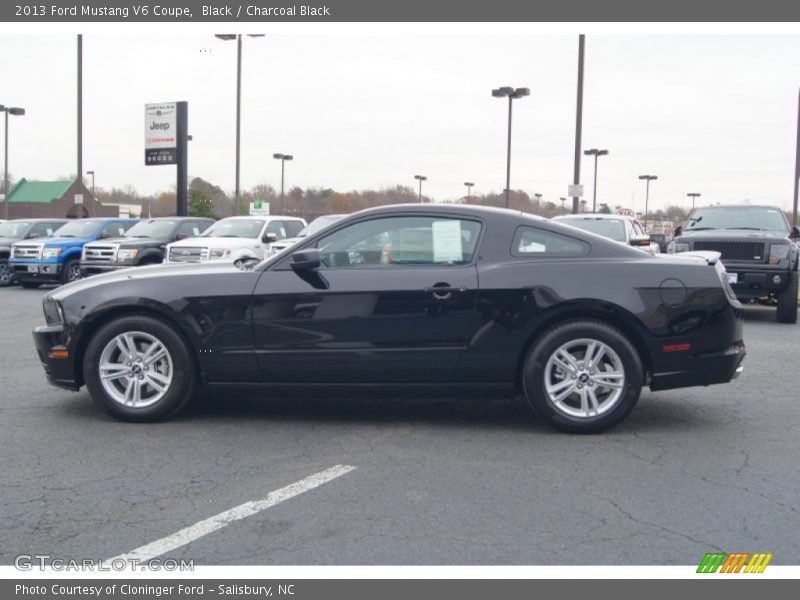 Black / Charcoal Black 2013 Ford Mustang V6 Coupe