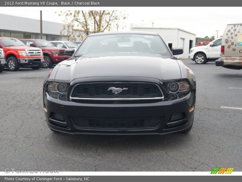 Black / Charcoal Black 2013 Ford Mustang V6 Coupe