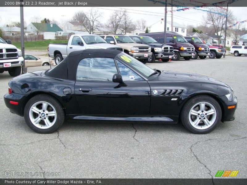 Jet Black / Beige 2000 BMW Z3 2.3 Roadster