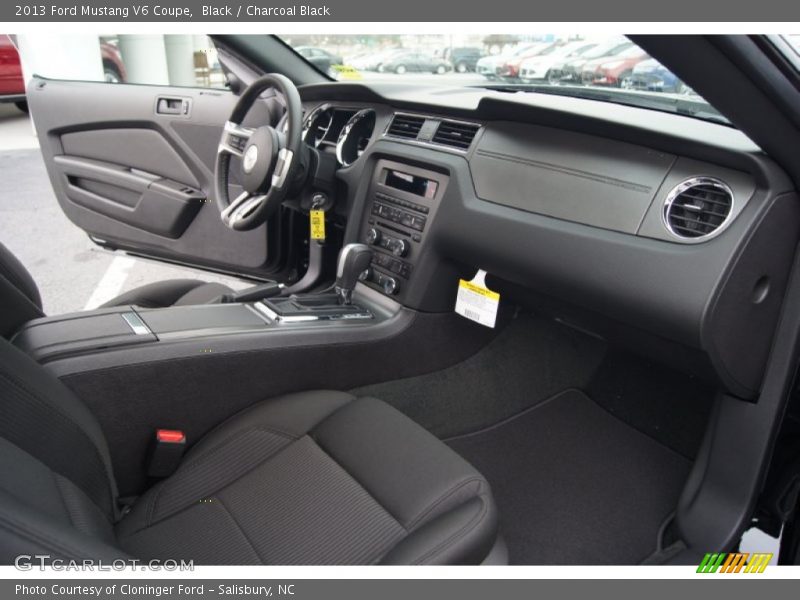 Black / Charcoal Black 2013 Ford Mustang V6 Coupe