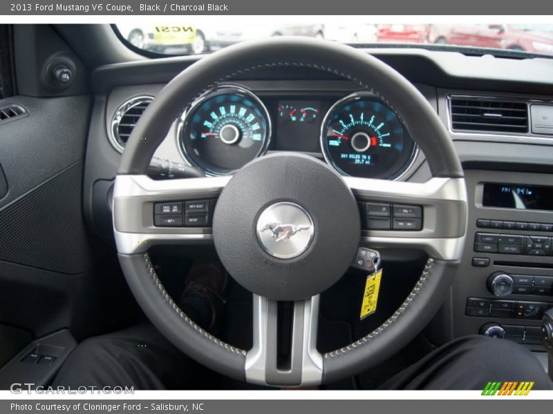 Black / Charcoal Black 2013 Ford Mustang V6 Coupe