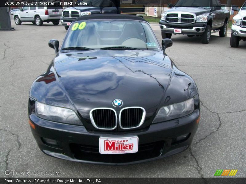 Jet Black / Beige 2000 BMW Z3 2.3 Roadster