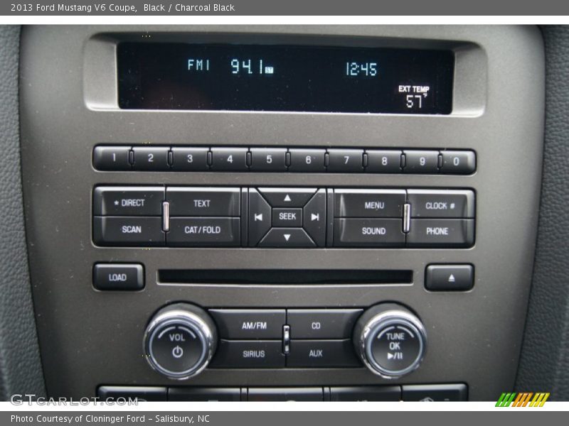 Black / Charcoal Black 2013 Ford Mustang V6 Coupe