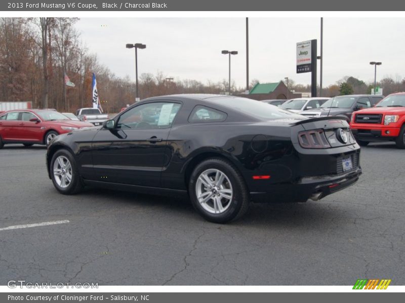 Black / Charcoal Black 2013 Ford Mustang V6 Coupe
