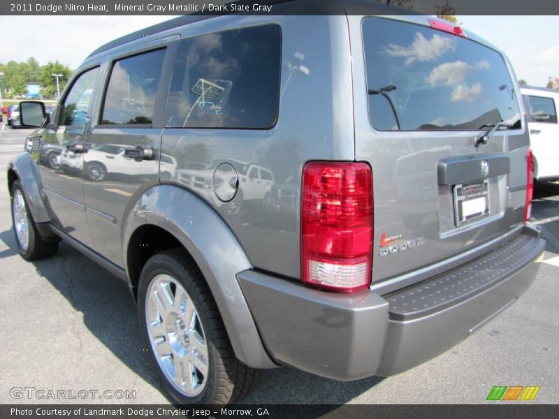 Mineral Gray Metallic / Dark Slate Gray 2011 Dodge Nitro Heat