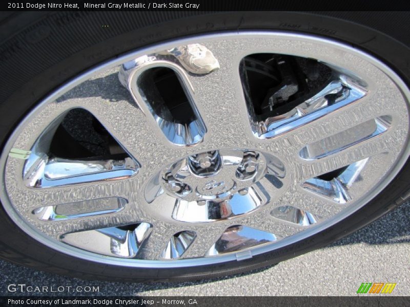Mineral Gray Metallic / Dark Slate Gray 2011 Dodge Nitro Heat