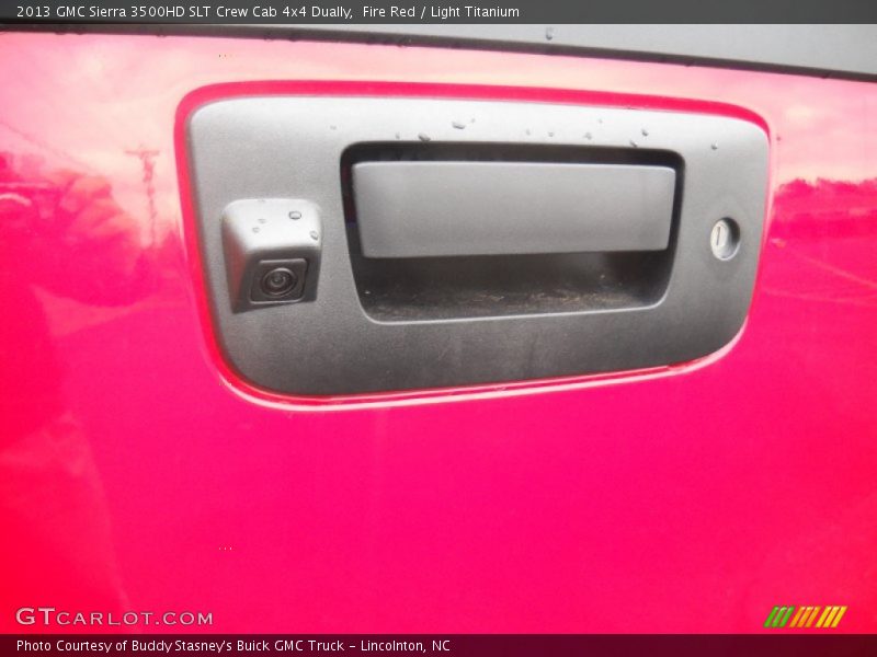 Fire Red / Light Titanium 2013 GMC Sierra 3500HD SLT Crew Cab 4x4 Dually