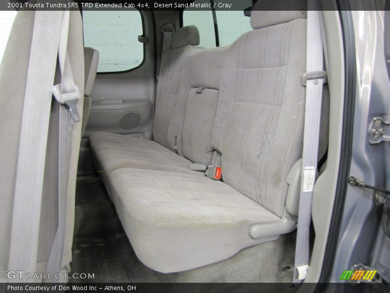 Desert Sand Metallic / Gray 2001 Toyota Tundra SR5 TRD Extended Cab 4x4