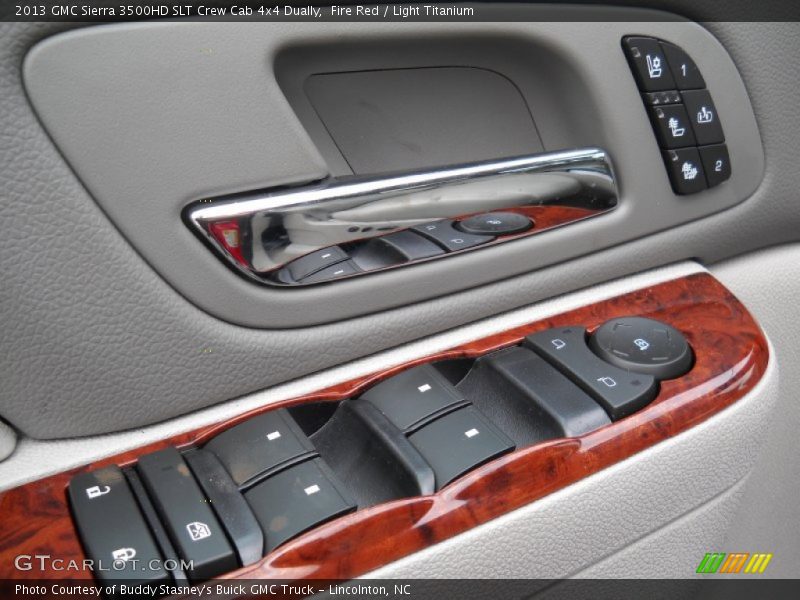 Controls of 2013 Sierra 3500HD SLT Crew Cab 4x4 Dually