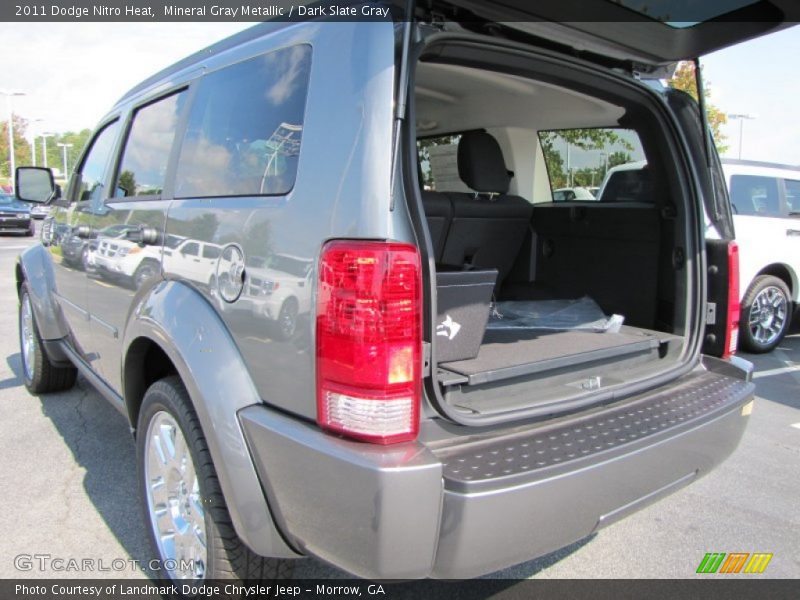 Mineral Gray Metallic / Dark Slate Gray 2011 Dodge Nitro Heat