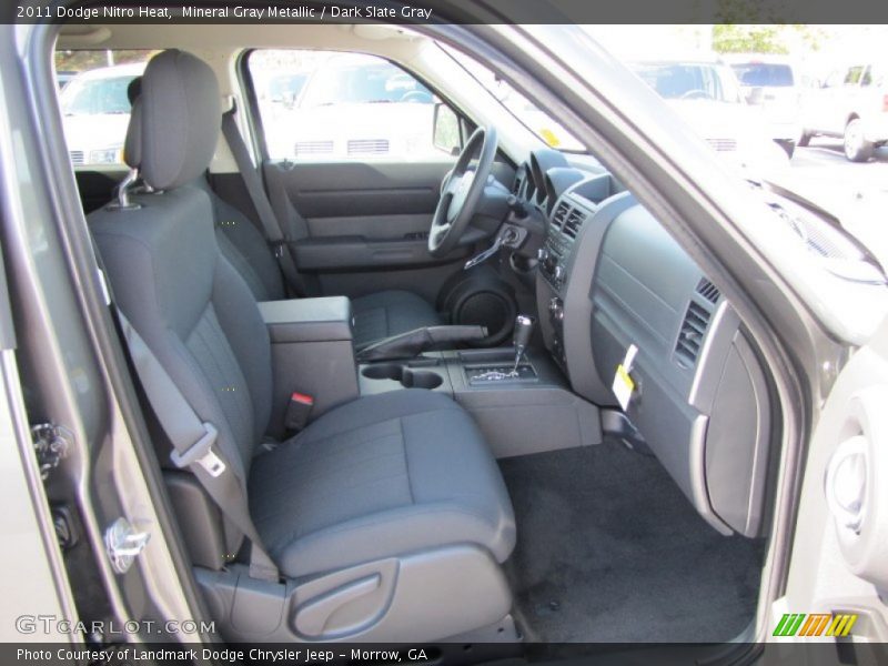 Mineral Gray Metallic / Dark Slate Gray 2011 Dodge Nitro Heat