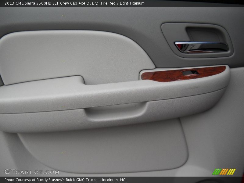 Door Panel of 2013 Sierra 3500HD SLT Crew Cab 4x4 Dually