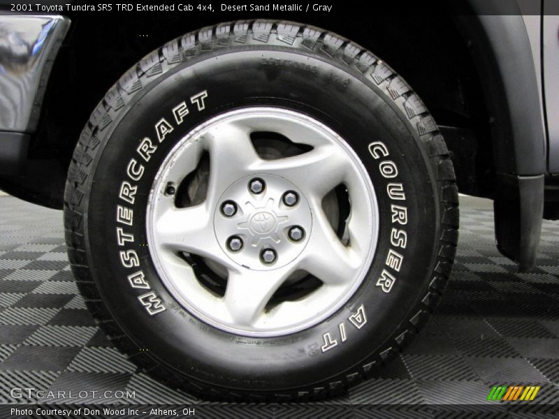 Desert Sand Metallic / Gray 2001 Toyota Tundra SR5 TRD Extended Cab 4x4