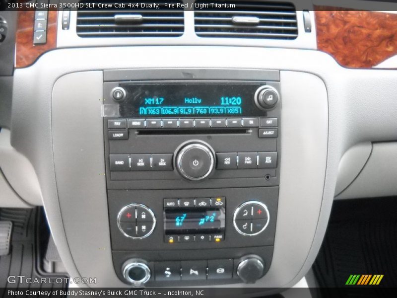 Controls of 2013 Sierra 3500HD SLT Crew Cab 4x4 Dually
