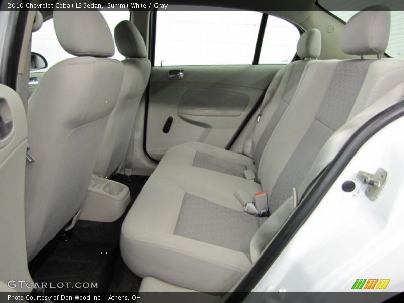 Summit White / Gray 2010 Chevrolet Cobalt LS Sedan